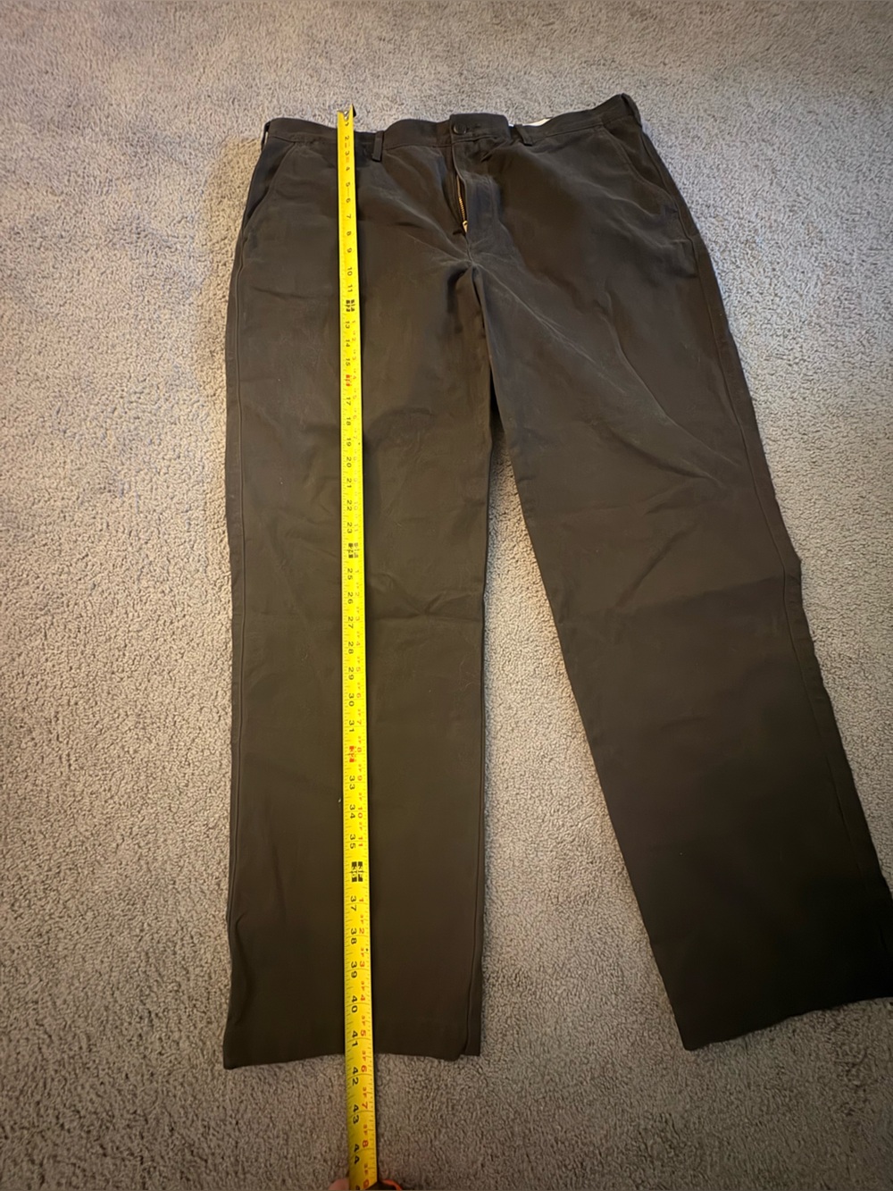J. Crew Men's Dark Brown Chino Pants - Picture 5 of 6